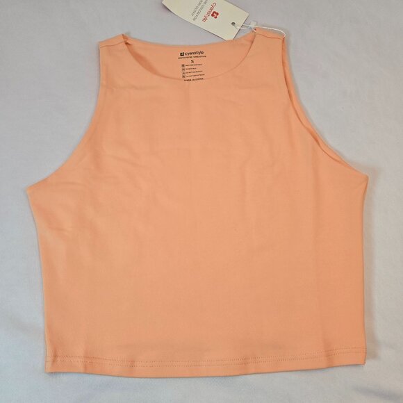 CYANSTYLE Women's 3 Piece Tank Tops Sleeveless Halter Neck Tank Crop Tops - Picture 10 of 15